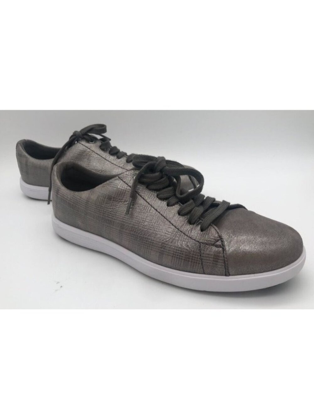 Cole Haan Grand Crosscourt II Sneakers Magnet Pixie Plaid W23038 Women's 8.5 B